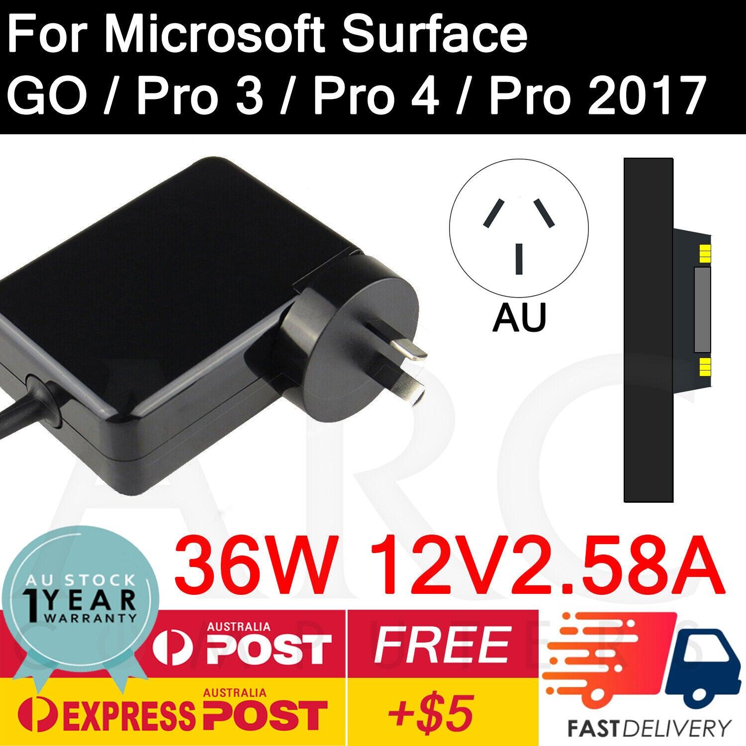 Microsoft Surface Pro 3 Pro 4 Go Pro 2017 Laptop Tablet Charger AC Adapter 36W - BESTA